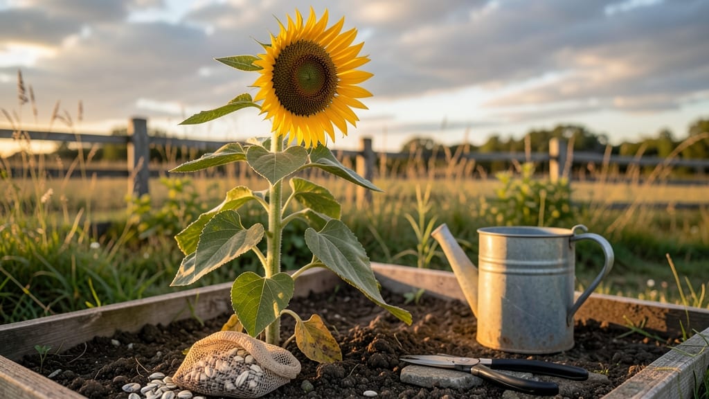 Can You Broadcast Sunflower Seeds: Spacing Rules for Even Growth