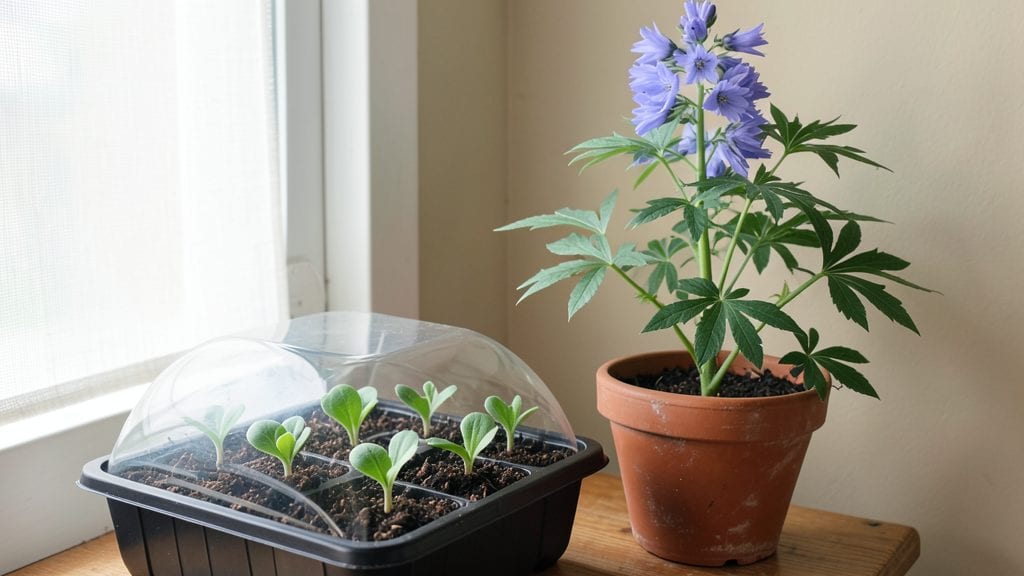 Delphinium Seeds Germination: Layered Chill Trick for 90% Reliable Blooms Next Year