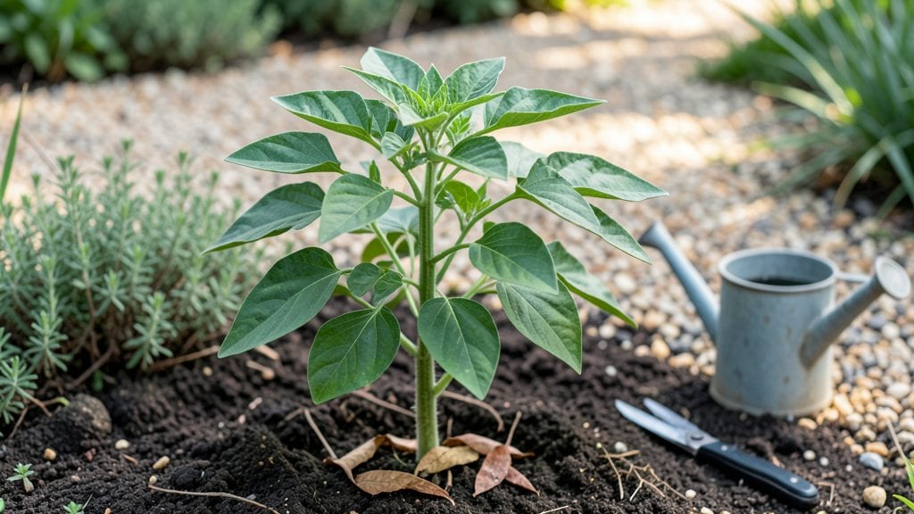 Pepper Seedling Leaves: Natural Pest Repellent for Gardens