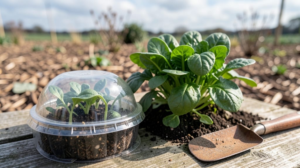 Spinach Seedling Identification: Leaf Shape and Growth Stage Clues