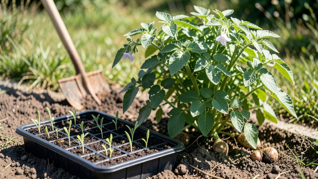 Sprouted Seed Potatoes Growing Guide: Year-Round Harvest From Tiny Seedlings